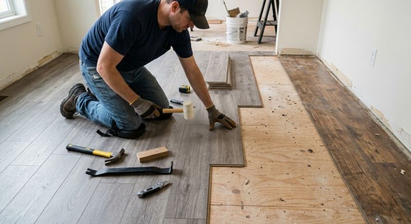 Laminate Floor Installation in Delmar, DE