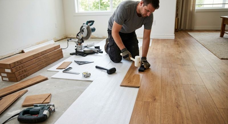 Laminate Floor Installation in Seaford, DE
