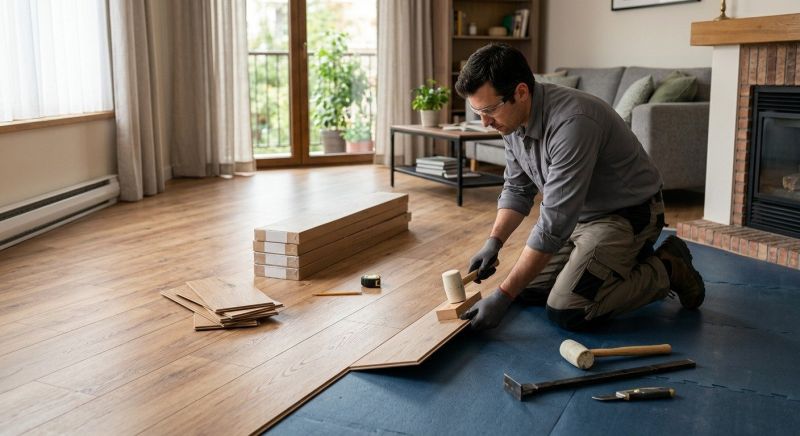Laminate Floor Installation in Vienna, MD