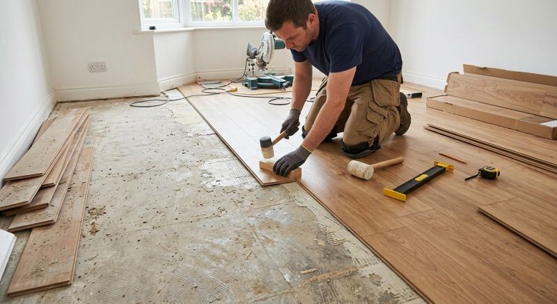 Laminate Floor Replacement in Harbeson, DE
