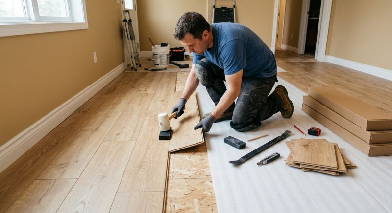 Laminate Tile Installation in Seaford, DE