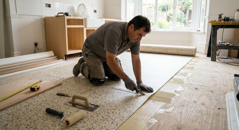 Linoleum Floor Installation in Harrington, DE
