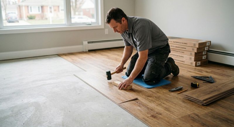 Linoleum Floor Installation in Vienna, MD