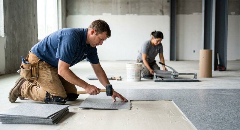 Lvt Flooring Installation in Georgetown, DE