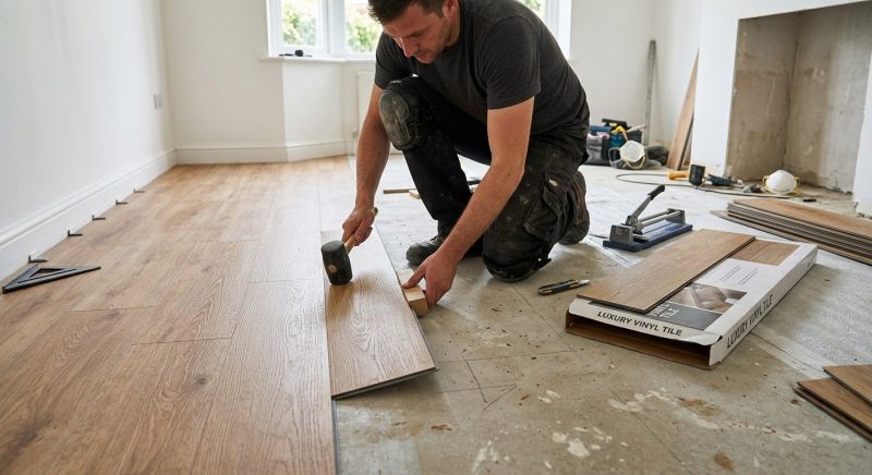 Lvt Flooring Installation in Seaford, DE