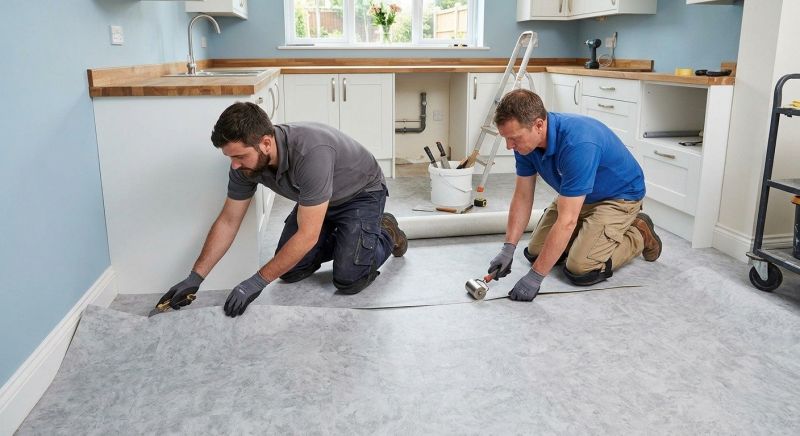 Sheet Linoleum Installation in Seaford, DE