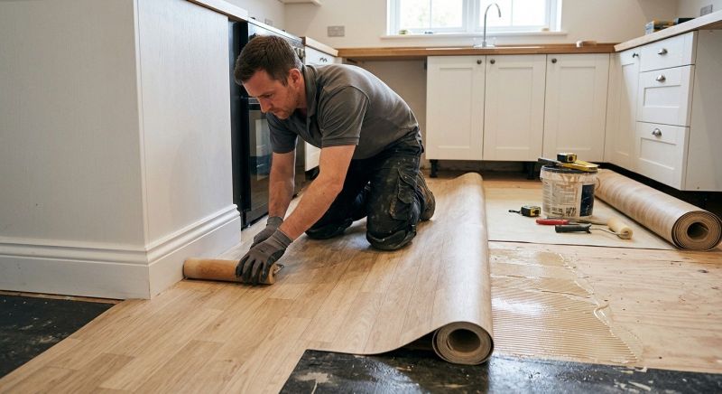 Sheet Linoleum Installation in Milford, DE