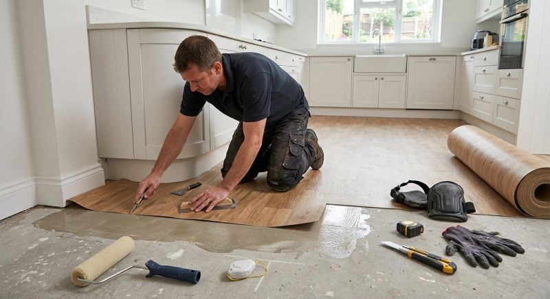 Sheet Linoleum Installation in Salisbury, MD