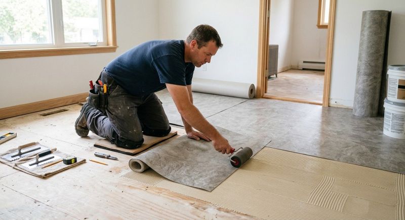 Sheet Vinyl Installation in Milton, DE