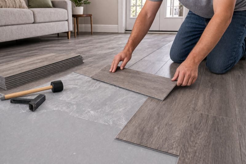 Vinyl Plank Floor Installation in Seaford, DE